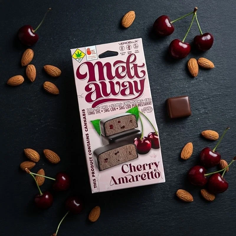 Cherry Amaretto Chocolate Truffles | Verdelux Edibles
